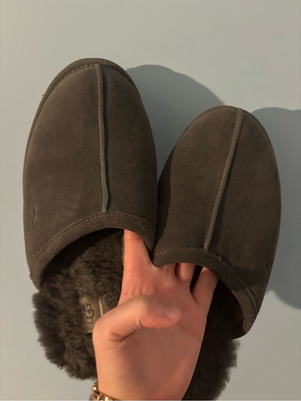 UGG Men's gray Slippers size 11